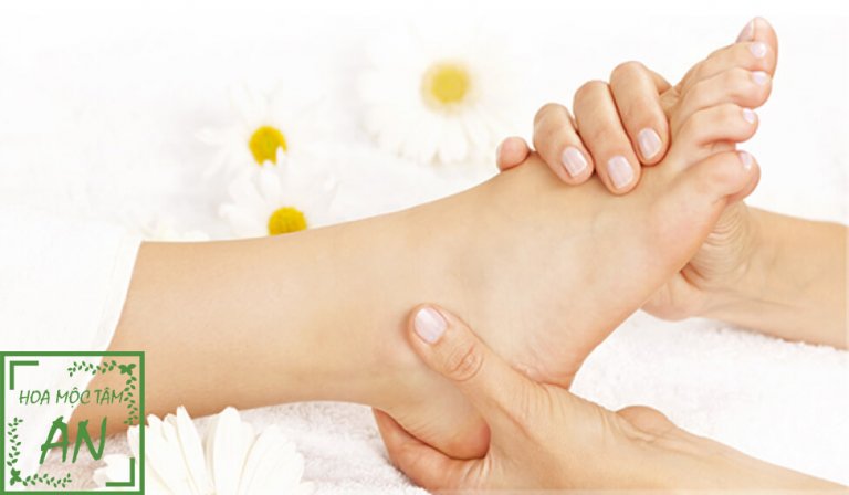 Massage chân tại Hoa Mộc Tâm An