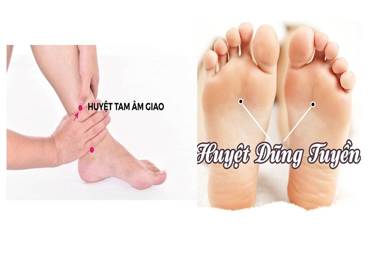 các huyệt ở cẳng chân
