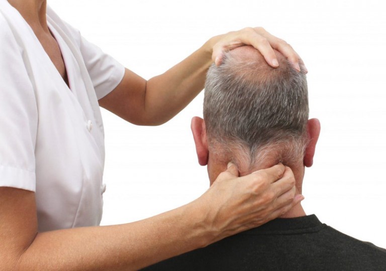 các huyệt vùng cổ gáy