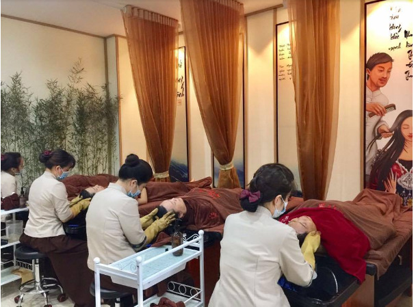Spa chăm sóc sức khỏe 