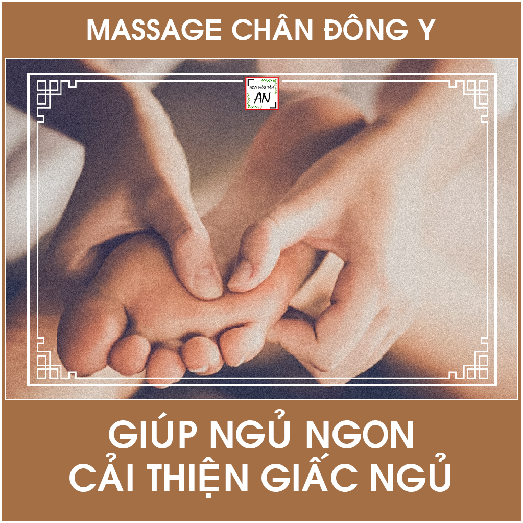 massage chân giúp bạn ngủ ngon giấc hơn