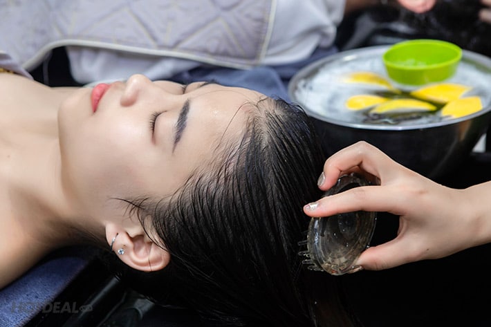 Gội đầu dưỡng sinh giảm tóc gãy rụng và kích thích mọc tóc